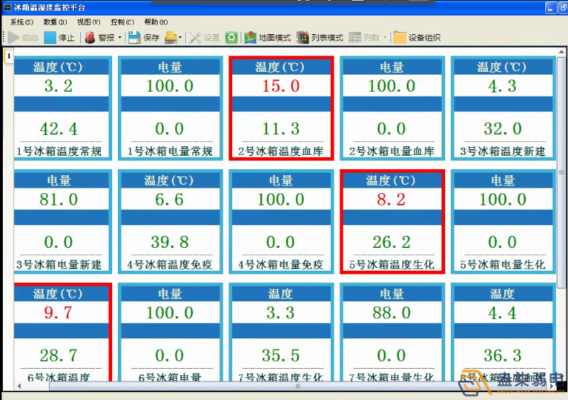 成都綿陽弱電—制藥廠溫濕度監控系統